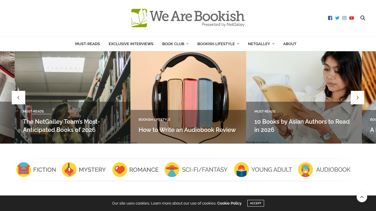 Find advice and picks for book clubs on platforms like Bookish by NetGalley to foster engaging discussions.