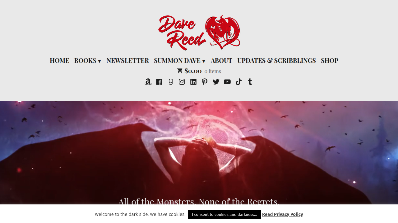 Dave Reed's blog explores various writing topics, including detailed discussions on genre definitions like dark fantasy.
